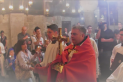 The inventio of the Cross at the church of the holy sepulchre