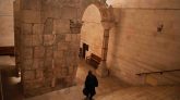 Ancient Gate from the Aphrodite temple near the site of the crucifixion