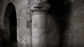 An hiden gate to the byzantine church of the holy sepulchre