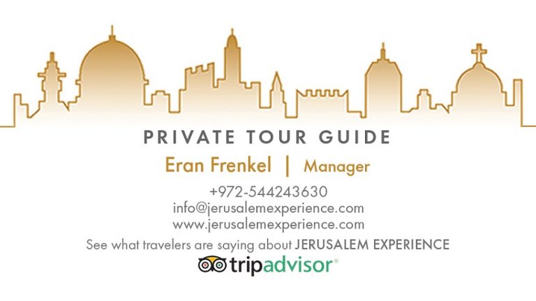 Private Tour Guide in Jerusalem