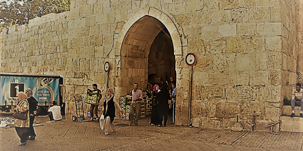 Jerusalem Herod (Flowers) Gate