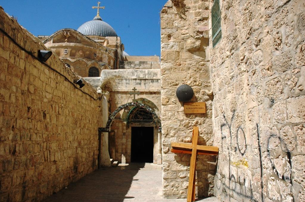 Station 9 at the Via Dolorosa