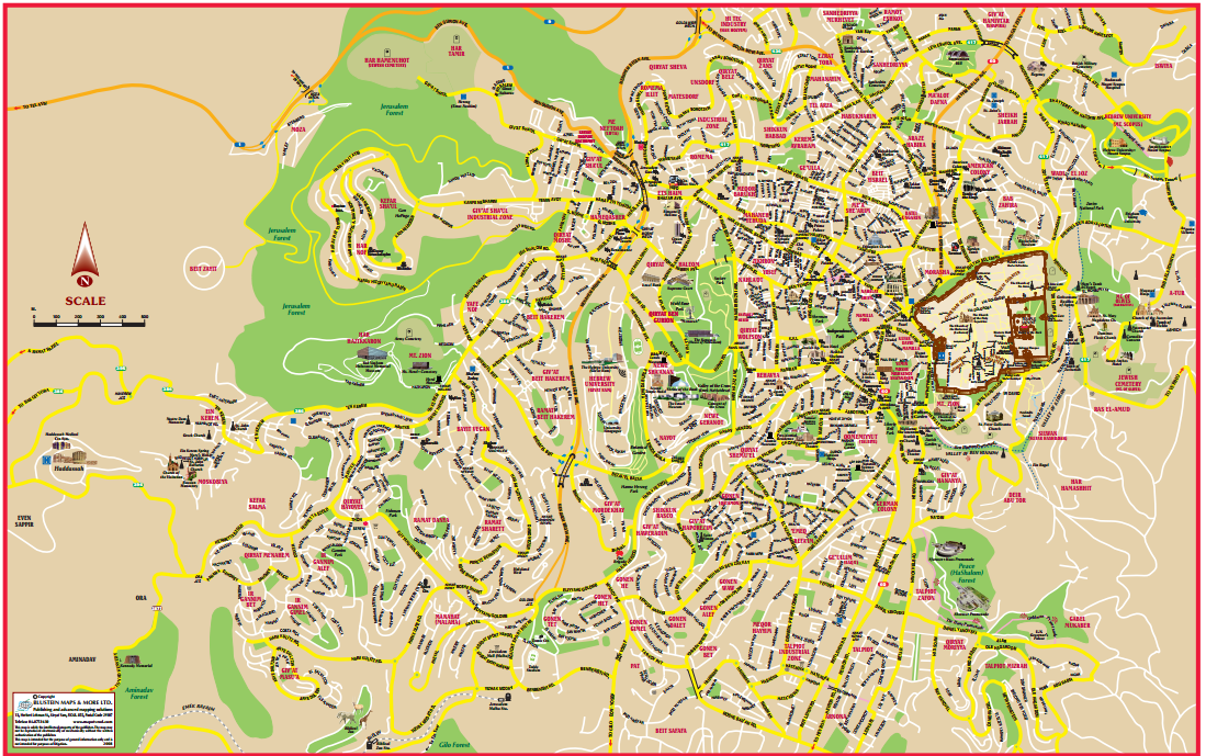 Russia Tourist Map Pdf Best Tourist Places In The World   Tourist Map Of Jerusalem 