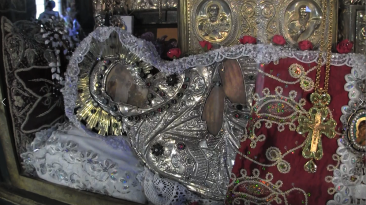 The holy Icon of Mary at Metoxicon near the church of the holy sepulchre